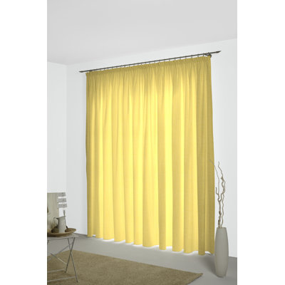 Breedlove Pencil Pleat Room Darkening Curtain