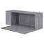 Grand lit escamotable avec bureau rotatif