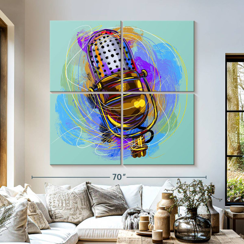 Abarca Scribbled Microphone
