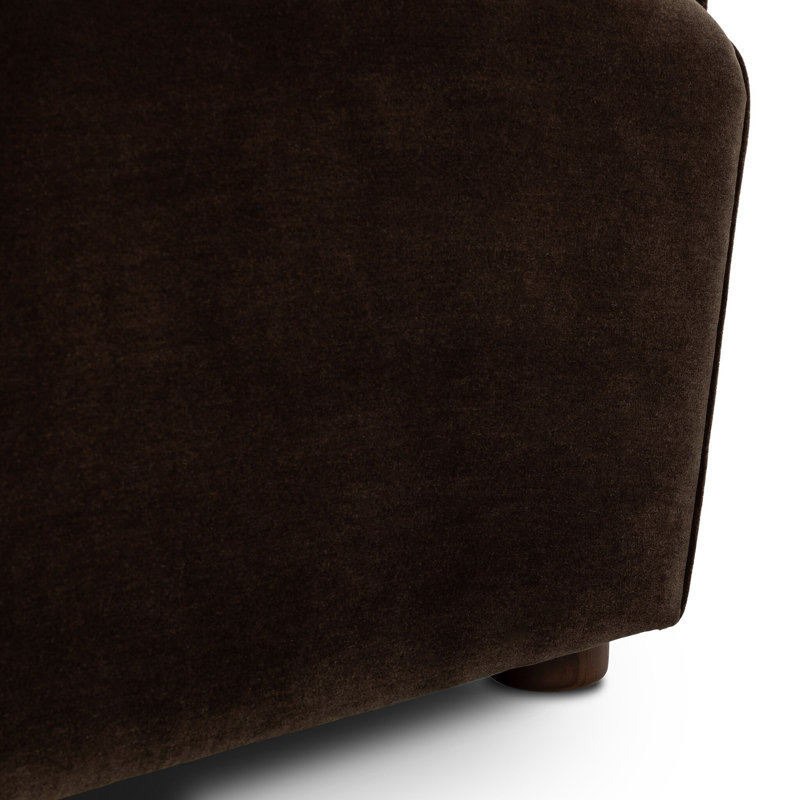 Chaise Draper, Chocolat Monte