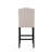 Stylish And Comfortable Counter Stool With Sturdy Construction And Upholstered Seat