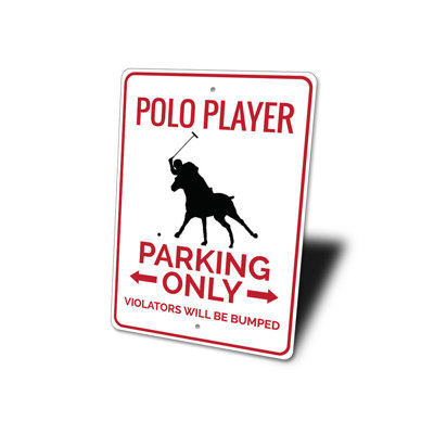 Enseigne de polo en aluminium