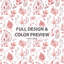 Ensemble de housse de couette French Country, ensemble de 3 - Ensemble de literie et coussin décoratif transitionnel rouge et blanc-124288585