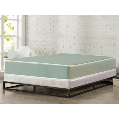 Alwyn Home Tatum Two-Sided Medium Gel Memory Foam Mattress and Box Spring
