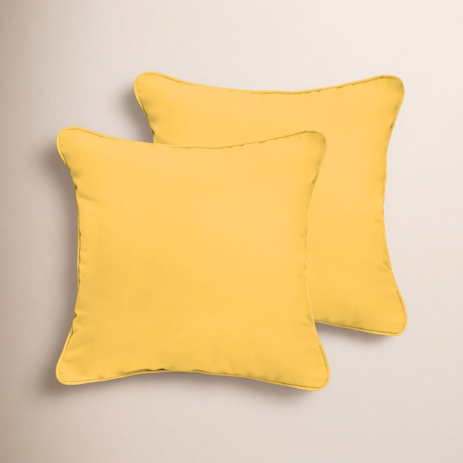 Erika Throw Pillow, 20"H x 20"W, Canvas Sunflower