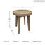 Table de bout d'extérieur Demitrios