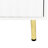 3-Door Large Sideboard Cabinet In White. Gold Handles, Fluted Doors. For Home Storage Suits Kitchen, Dining Room, Living Room. Handles And Doors