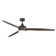 Artiste 72"  3 - Blade Outdoor LED Propeller Ceiling Fan with Wall Control and Light Kit Included