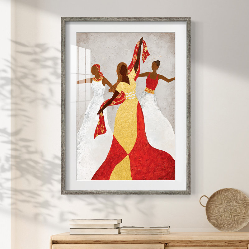 Golden Celebration -Framed Print