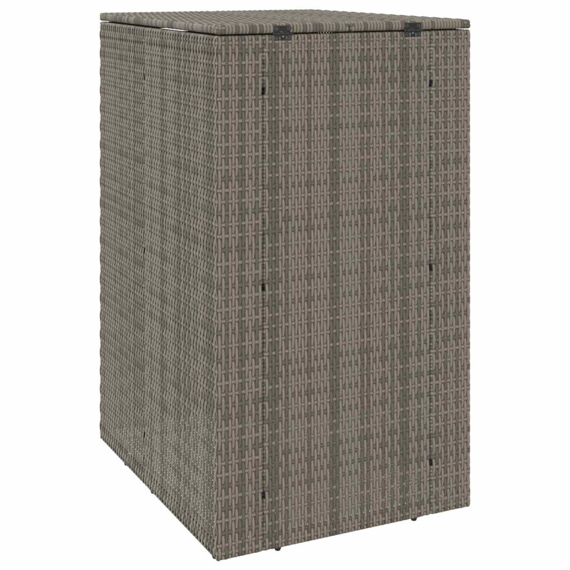 Polyethylene Single Bin Store, Grey