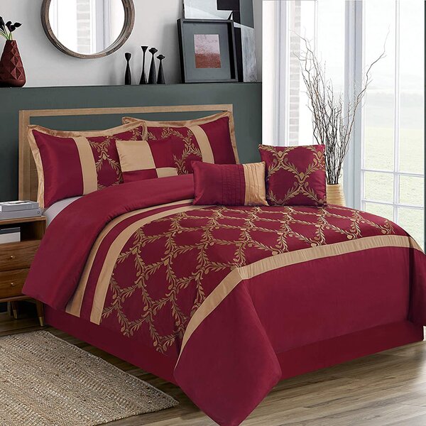 Warm Tone Fall Tufted Pillows with Tassels / Burgundy Red, Best Stylish  Bedding