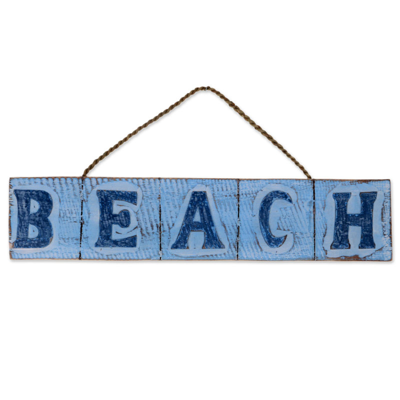 Décoration murale plage, Bleu mer