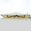 Milanna 3.5m x 3.5m Steel Party Tent-1238045752-1238045753