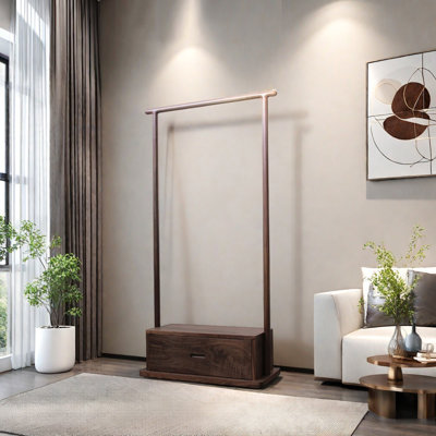 Portemanteau en bois massif Imported