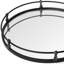 Plateau rond pour coiffeuse