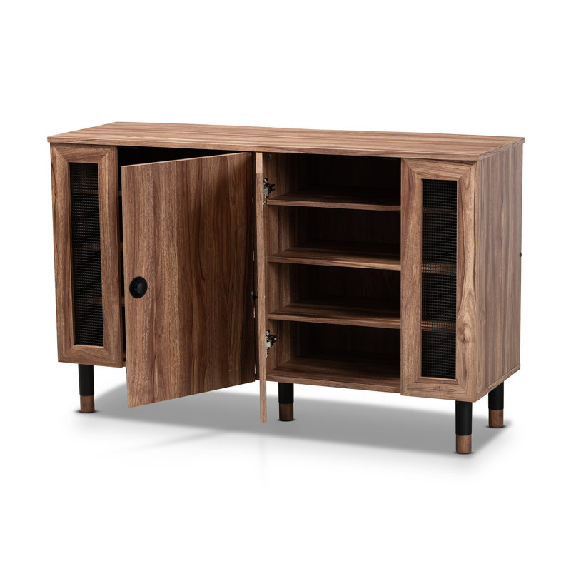 16 Pair Shoe Storage Cabinet