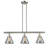 Cone 3 Light Stem Hung Island Light-29566466-29566467-29566472