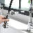 Pull Down Single Handle Kitchen Faucet with Handles and Supply Lines