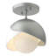 Brooklyn 1 - Light Double Shade Semi Flush Mount-66074466-66074458