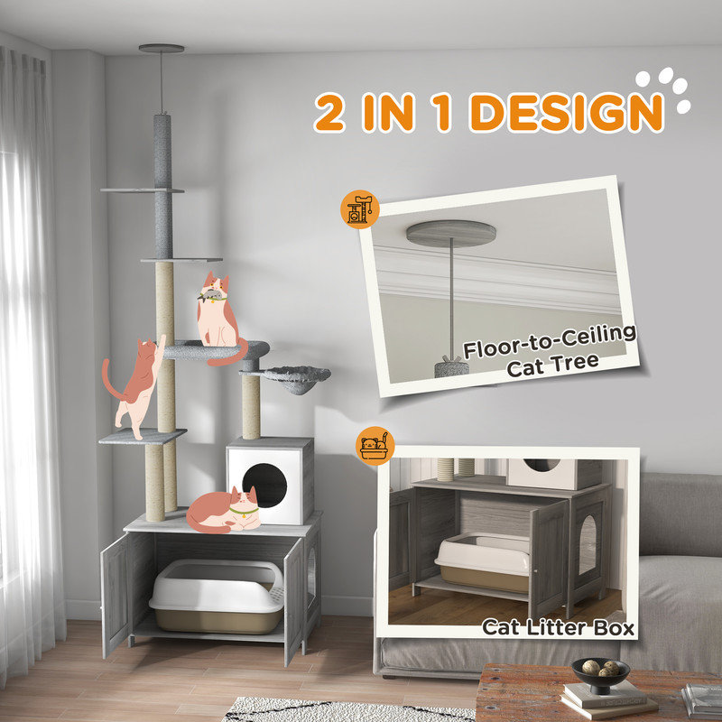 Gabrien 102'' H Cat Tree