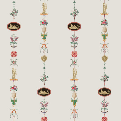 Papier peint NeoClassical Stripe - Ivoire