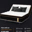 Grand matelas de 10 pouces, mousse viscoélastique gélifiée, ressorts ensachés individuels, stabilité des bords, respirant, agréable, isolation de mouvement approuvée, tissus pour la peau, chambre à coucher