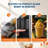 Slushie Machine 68oz, Multi-Function Slushy Maker for Home with LED Display & Auto-Clean, No Ice Needed & One-Touch Reservation, 6 Preset Programs for Frozen Margaritas, Ice Cream & Frappés