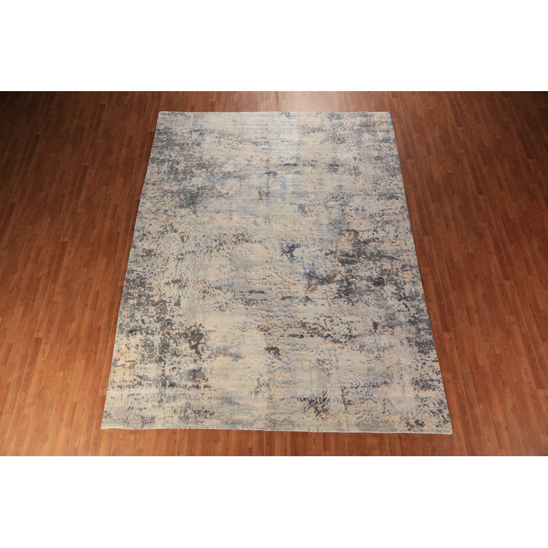 Tapis indien en laine Modern Modern