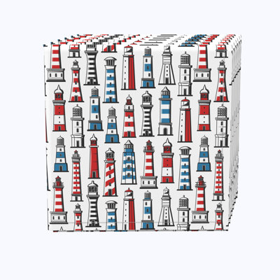 100% Cotton Nautical Square Napkin