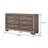 Canmore 6 Drawer 58.6" W Double Dresser-241685080