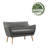Mcdorman Upholstered 52.17'' Loveseat-867504337
