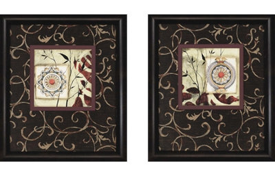 Moonlit Rosette by Goldberger Architecturals Art Set