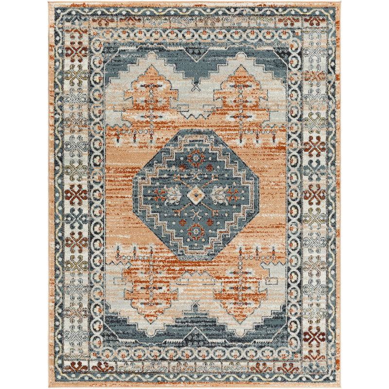 Aldusa Oriental Indoor Rug, Rectangle 7'10" x 10'