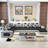 Arvella Upholstered U-Shaped Sectional Reversible