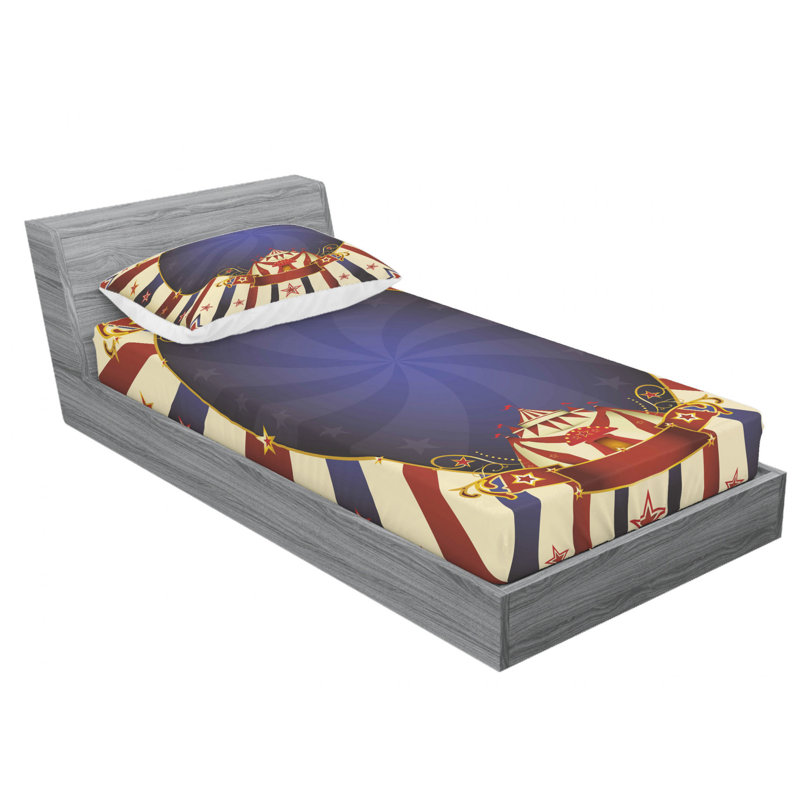 Microfiber Sheet Set, Twin XL Sheet Set with Fitted Sheet