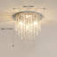 Chic Crystal Round Flush Mount