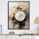 Minimalisme montre de luxe IV sur toile