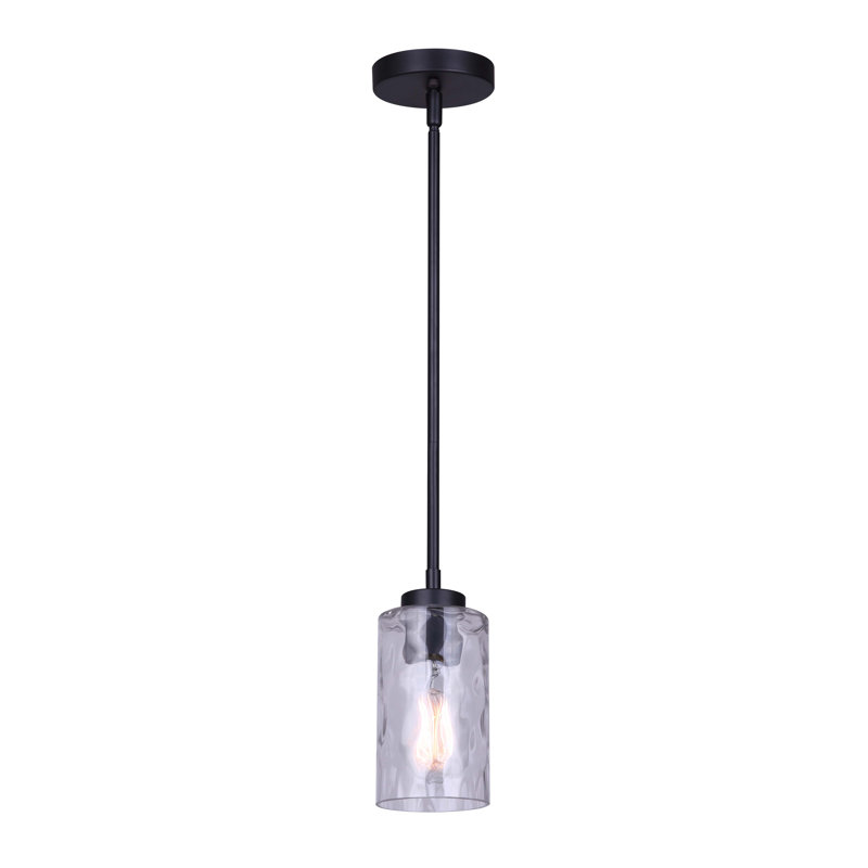 Dane 1 - Light Black Single Pendant