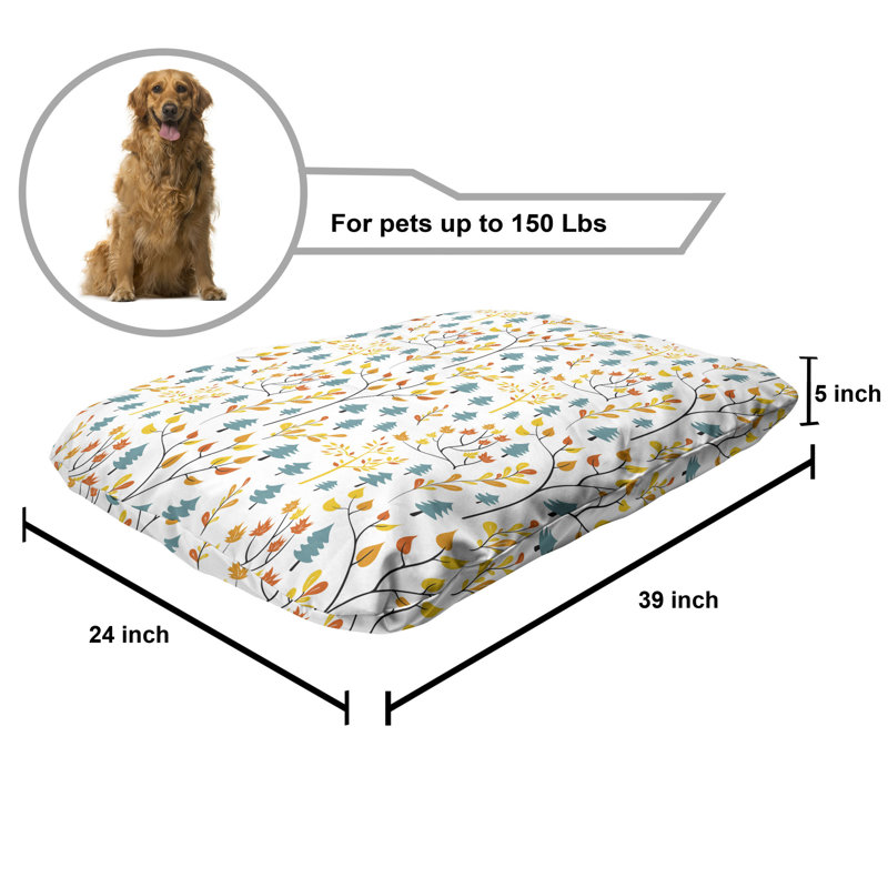 Lit pour chien Ambesonne Autumn Forest