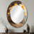 Sunflower And Peony Bouquet At The Farm II - Traditional Oval Wall Mirror-280029395