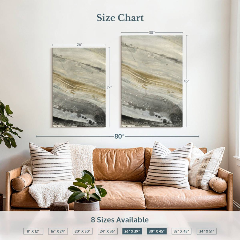Avery Riverbank II, 39" H x 26" W