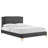 Modway Zahra Channel Tufted Performance Velvet Platform Bed-1353548619-1353548627