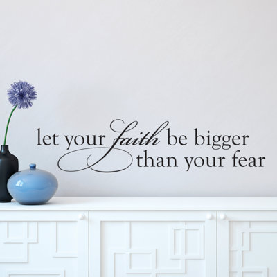 Text & Numbers Wall Decal