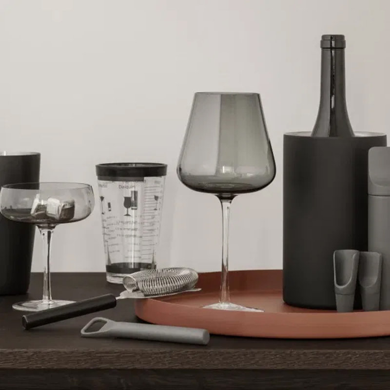 Blomus Stainless Steel Wine Chiller, Black
