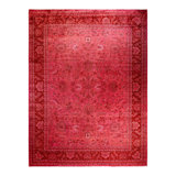 Fine Vibrance One-of-a-Kind 9'2" X 12'4" Hand Knotted Area Rug