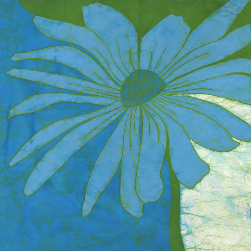 Monterey Blue by Andrea Davis - Wrapped Canvas Painting, 30cm H x 30cm W
