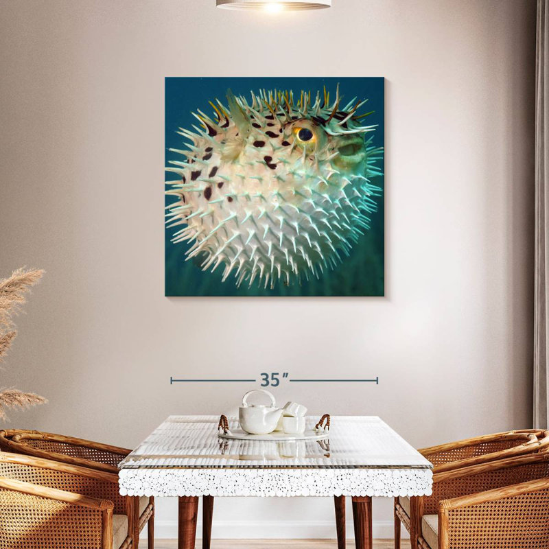 Brampt Puffer Fish, 36" H x 36" W