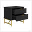 2 tiroirs
 Table de chevet