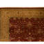Hand Knotted Oriental Area Rug in Red And Gold