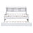 Twin Size Wooden Captain Bed With Built-In Bookshelves,Three Storage Drawers And Trundle